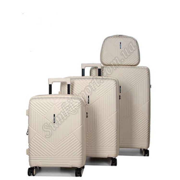 Комплект чемоданов Бьюти S M L Airtex 639 (33) Комплект чемоданов Бьюти S M L Airtex 639 (33) — изображение 1